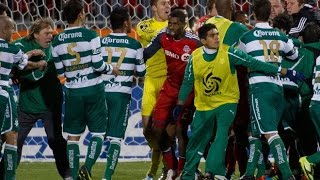 Toronto FC vs Santos Laguna March 28 2012 CONCACAF CHAMPIONS LEAGUE [upl. by Reisfield]