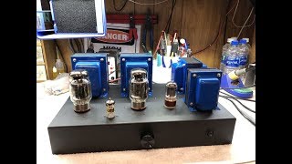 KT88  Single Ended Tube Amplifier Build 2018  Part 8 [upl. by Yaker]