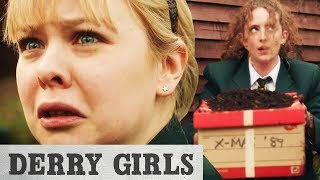 Derry Girls  Digging Up A Dead Dog In The Garden [upl. by Amein]