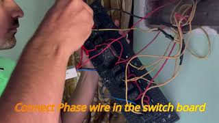 HomeMate Smart WiFi 1 node switch  Installation amp Demo IoT homeautomation smartwifi homemate [upl. by Brine213]