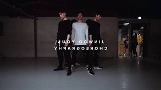 MIRRORED Believer  Imagine Dragons  Jinwoo Yoon Choreography [upl. by Stralka]