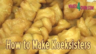 How to Make Koeksisters  South Africas Favorite Sweet Pastry  Yummy South African Snacks [upl. by Messere]