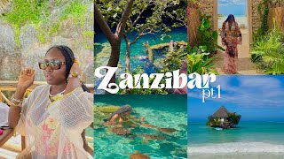 Zanzibar Vlog 🌴🍹🌺 Swimming w Turtles Maalum Cave Sunset CruiseThe Rock Restaurant things to do [upl. by Celin]