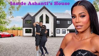 Exploring Ashantis Mansion Husband Son Net Worth Car Collection Exclusive [upl. by Atiuqnahs]