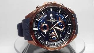 Casio Edifice EFR556PC2AVUEF watch video 2017 [upl. by Monreal]