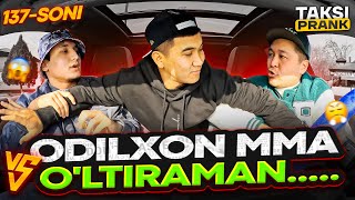 Taksida prank 137soni🚕 MMA jangchisi Odilxon Kamolov bilan boldi😱 [upl. by Aihsela]