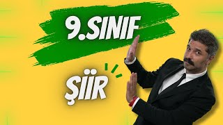 9SINIF  ŞİİR  Sınava Bomba Hazırlık  RÜŞTÜ HOCA [upl. by Shah]