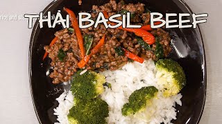 Thai Basil Beef Pad Kra Pao Neua l Favourite Takeout Made at Home [upl. by Nilloc]