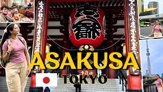 Asakusa Tokyo  Tokyo Sky Tree amp Don Quijote Shopping  Asakusa Travel Vlog Guide  Indian in Japan [upl. by Aianat]