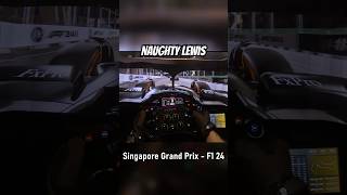 HAMILTONS PUSH to the wall at the Singapore GP in F1 2024 [upl. by Lonna879]