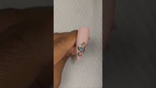 Flor cromada nails unas nailart viralshorts viralvideos music [upl. by Afas428]