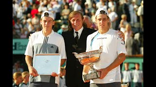 Guillermo Coria vs Gaston Gaudio  Roland Garros 2004 Final [upl. by Nuj649]