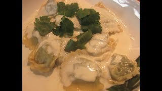 raviolis frais au epinard et parmesanالعجائن الطرية غفيولي بالسبانخ و برموزون [upl. by Galatia]