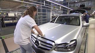 2016 Mercedes Benz E Class production in Germany W212 [upl. by Kletter574]