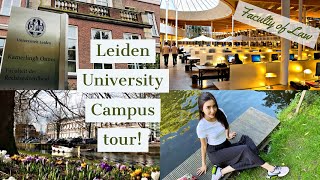 TUR KAMPUS LEIDEN UNIVERSITY  Campus Tour of Leiden University Faculty of Law [upl. by Llennyl591]