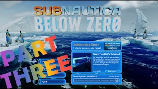 MAKING A NEW FRIEND WHILST EXPLORING amp BUILDING A BASE Subnautica Below Zero Playthrough Part 3 [upl. by Therese]