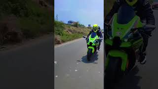 ninja rider biker rm kawasaki song op zx10r wheelie like and subscribe Bikersoumen [upl. by Lenahc]