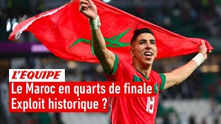 Coupe du monde 2022  La qualification du Maroc en quarts de finale estelle un exploit historique [upl. by Burnaby]