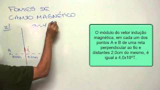 Aula Física  Fontes de Campo Magnetico Exercicios [upl. by Emie488]