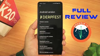 Derpfest Android 14 Full Review On Redmi K20 Pro Its here 😍 [upl. by Breeze153]