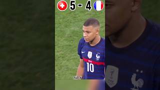 France Vs Switzerland Penalty Shootout shorts youtube football [upl. by Midge756]