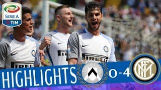 Udinese  Inter 04  Highlights  Giornata 36  Serie A TIM 201718 [upl. by Elatnahs960]