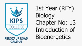 Introduction of Bioenergetics  1st Year Biology [upl. by Anayt944]