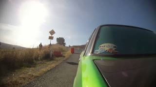 Kymtec 13b Bridgeport Turbo Nissan Bluebird Mt Alma Hillclimb 2014 Final Run [upl. by Adgam]