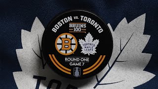 Toronto Maple Leafs vs Boston Bruins GAME 7 TONIGHT at 8PM ET [upl. by Gunner155]