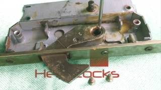 Inside A Faulty UPVC Door Mechanism httpswwwhelplockscom [upl. by Auberon]