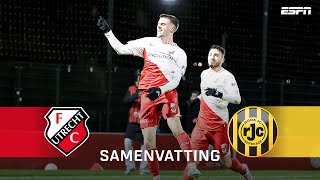 🟥 Wat doet Silas ANDERSEN nou ROOD voor JONG UTRECHT  Samenvatting Jong FC Utrecht  Roda JC [upl. by Klusek584]