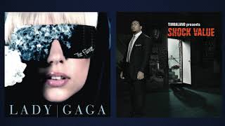 Lady gaga amp Timbaland  Love Game  The Way I Are Mashup [upl. by Anelaf]