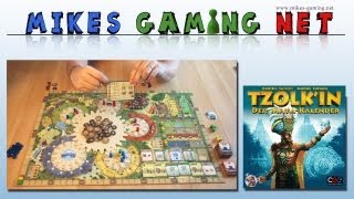 Tzolkin  Der Maya Kalender  Verlag Heidelberger Spieleverlag [upl. by Ehsrop]