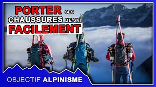 Comment porter facilement ses chaussures de ski lors de la marche dapproche [upl. by Eimaraj536]