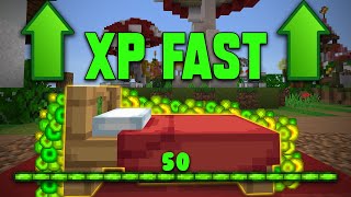 How to gain XP FAST In Hive Bedwars guide [upl. by Ellennaj]