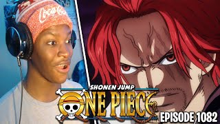 SHANKS STOPS GREENBULL One Piece Episode 1082 Reaction [upl. by Hunfredo]