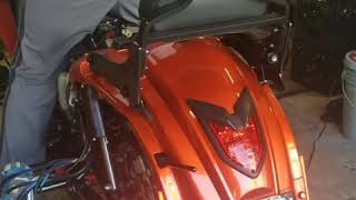 Custom Kawasaki Vulcan Vaquero Rear air ride installed [upl. by Lauzon]