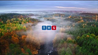 TVS  Dwa bloki reklamowe i ident stacji w jesiennej oprawie graficznej 03112024 [upl. by Ytisahcal]