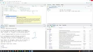 Batch 54 Basic introduction of R studio [upl. by Leighland]