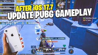 iPhone XR After iOS 177 Update Pubg Gameplay  After 34 Update 🔥 [upl. by Priebe]