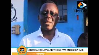 MTOTO AOKOLEWA AKITOROSHWA KUELEKEA DAR [upl. by Veneaux]