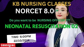 NEONATAL RESUSCITATION in hindi 02nursing NORCET2025GMCHRRB [upl. by Meirrak]