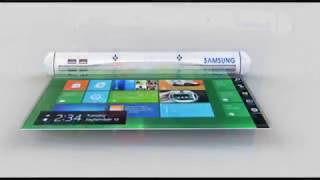 Samsung ROLLTOP LAPTOP TECHNOLOGY 2017 [upl. by Marrin]