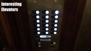 Weird Elevators at the Adolphus Hotel in Dallas TX [upl. by Retrop]