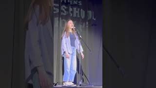 Requiem from Dear Evan Hansen talent show performance full song on channel [upl. by Blader]