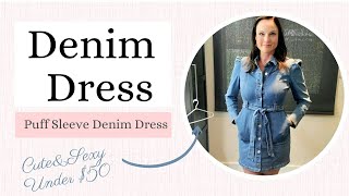 Denim Dress denim denimdress dress [upl. by Redle410]