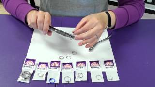 HOW TO OPEN A CAPTIVE BEAD OR SEGMENT RING [upl. by Procter]