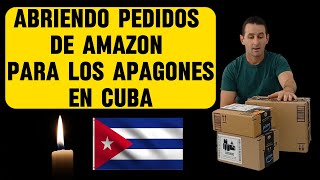 Abriendo pedidos de Amazon para apagones en Cuba [upl. by Merrily]