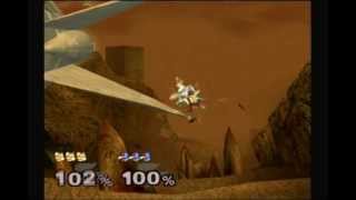 Super Smash Bros Melee Battle 36 Fox vs Falco [upl. by Anialram]