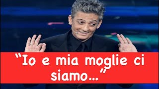 Fiorello la confessione shock  “Io e mia moglie ci siamo…” [upl. by Cost]